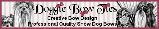 Professional Quality Show Dog Bows